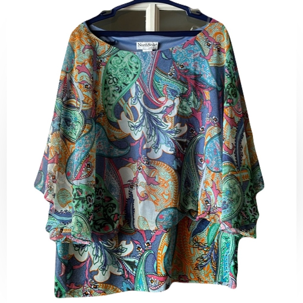 NorthStyle Blouse Butterfly Sleeves SzXL